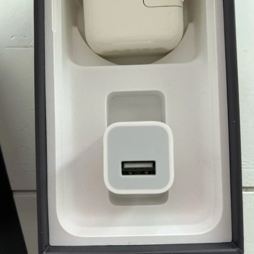 iPhone Box with 2 USB Power Adapters